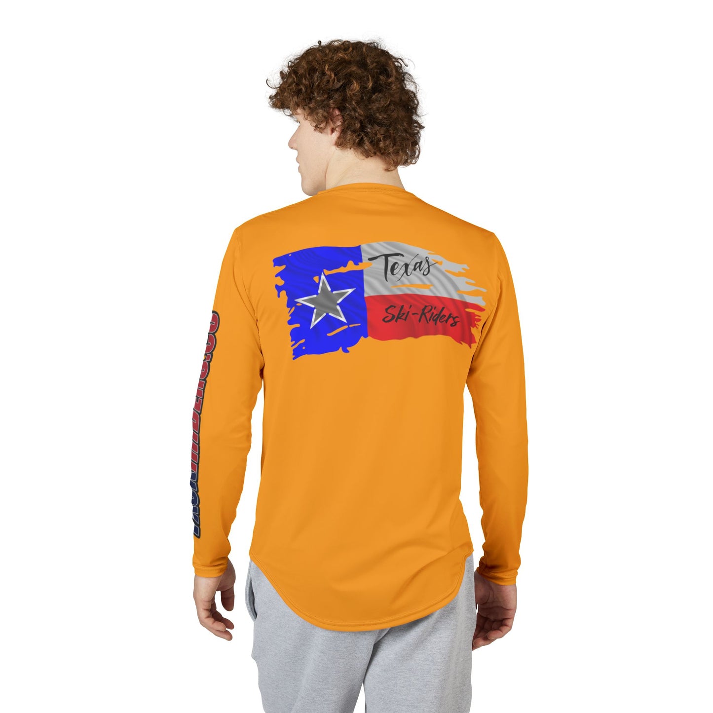 Texas Ski Riders Yellow UPF 50+ Performance Solar Long-Sleeve