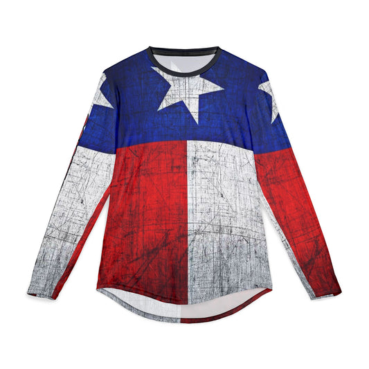 TX Ski Riders "Lone Star Grunge" UPF 50+ Solar Long-Sleeve