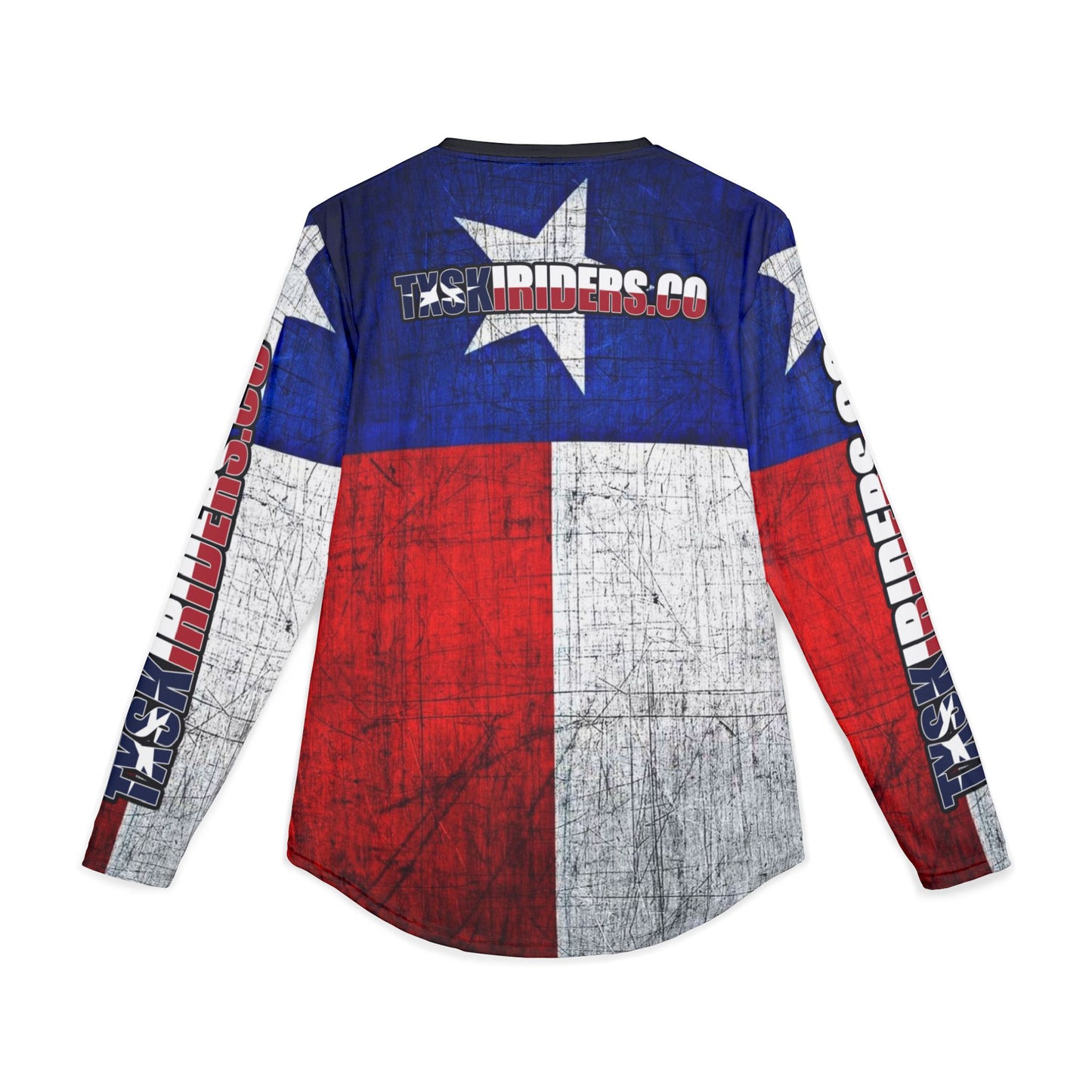 TX Ski Riders "Lone Star Grunge" UPF 50+ Solar Long-Sleeve