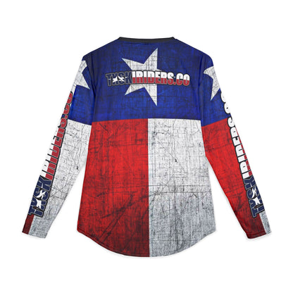 TX Ski Riders "Lone Star Grunge" UPF 50+ Solar Long-Sleeve