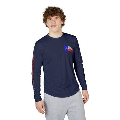 Texas Ski Riders Navy UPF 50+ Performance Solar Long-Sleeve