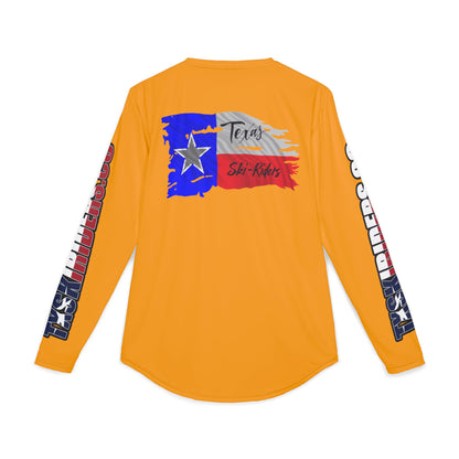 Texas Ski Riders Yellow UPF 50+ Performance Solar Long-Sleeve