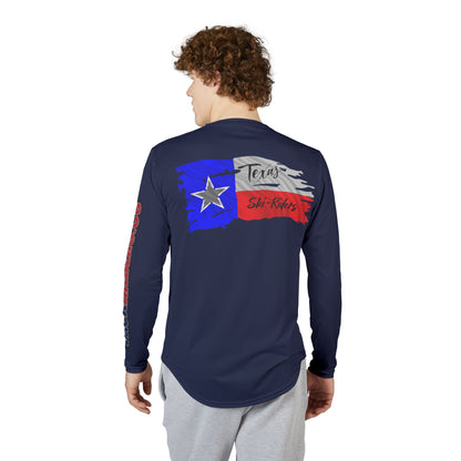 Texas Ski Riders Navy UPF 50+ Performance Solar Long-Sleeve