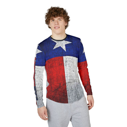 TX Ski Riders "Lone Star Grunge" UPF 50+ Solar Long-Sleeve