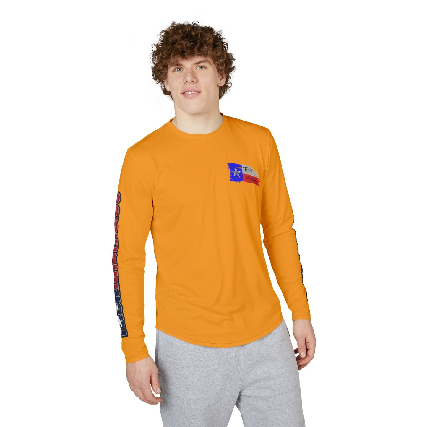 Texas Ski Riders Yellow UPF 50+ Performance Solar Long-Sleeve